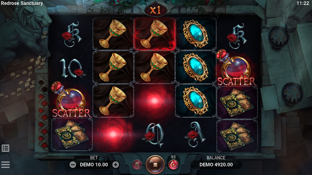 redrose sanctuary symbols